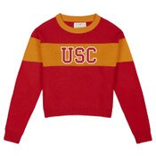 USC Trojan Women's Cardinal Renew Sweater